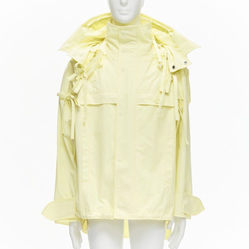 Louis Vuitton rare LOUIS VUITTON 2020 Runway yellow detachable tie sleeves parka jacket FR46 S Size US S / EU 44-46 / 1 - 3 Thumbnail