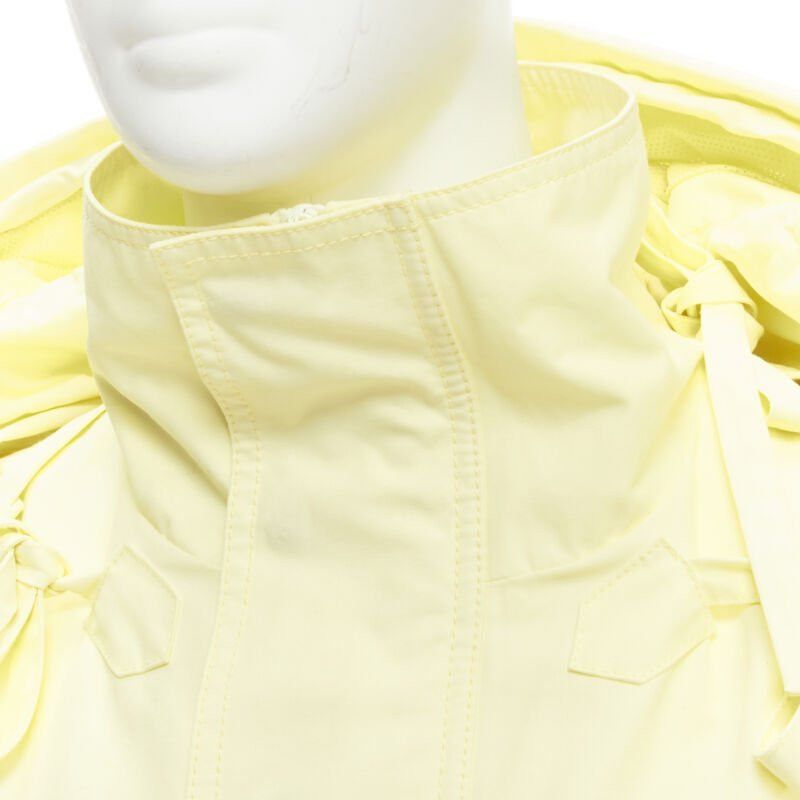 Louis Vuitton rare LOUIS VUITTON 2020 Runway yellow detachable tie sleeves parka jacket FR46 S Size US S / EU 44-46 / 1 - 6 Thumbnail