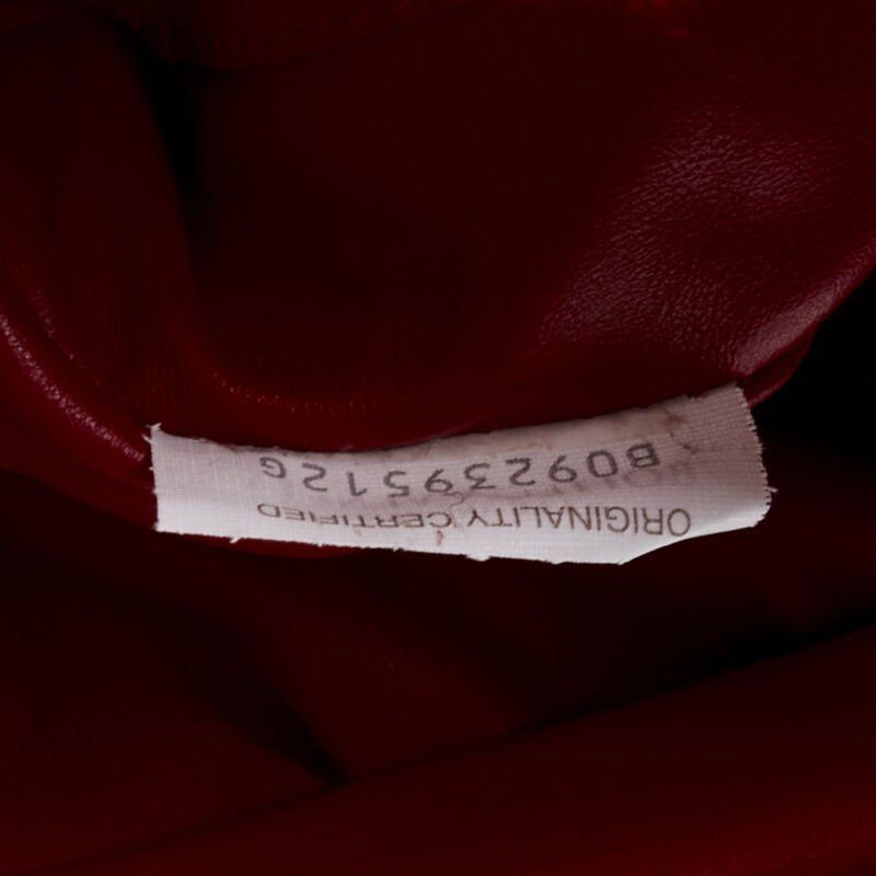 Bottega Veneta rare BOTTEGA VENETA Daniel Lee Runway red shearling fringe crossbody clutch Size ONE SIZE - 10 Thumbnail