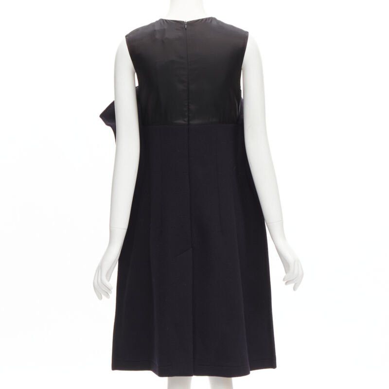 Maison Margiela new MAISON MARGIELA JOHN GALLIANO 2019 deconstructed navy wool 2D dress IT40 S Size S / US 4 / IT 40 - 5 Thumbnail