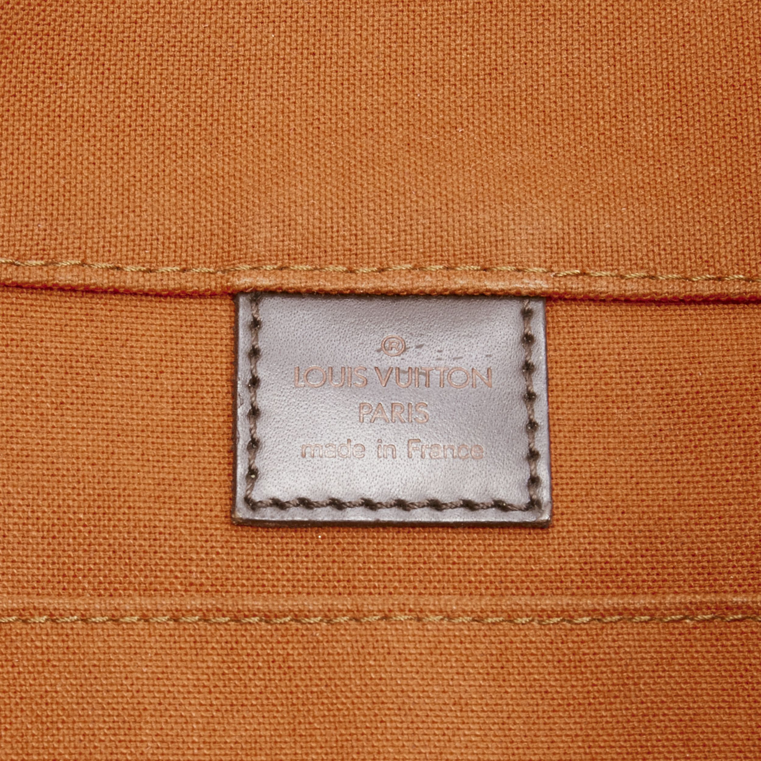 Louis Vuitton LOUIS VUITTON Bastille Ebene brown Damier LV logo canvas messenger crossbody bag Size ONE SIZE - 10 Thumbnail