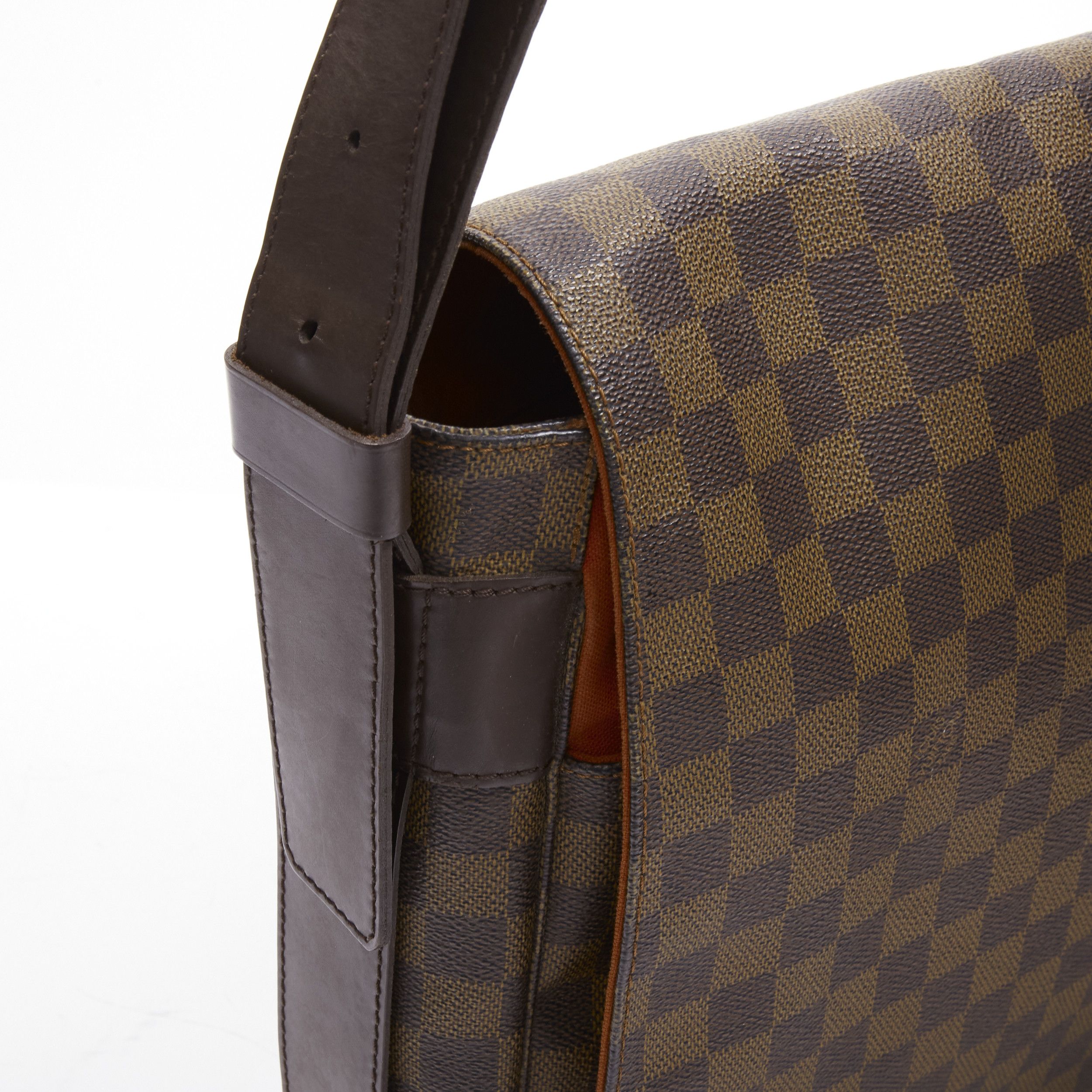 Louis Vuitton LOUIS VUITTON Bastille Ebene brown Damier LV logo canvas messenger crossbody bag Size ONE SIZE - 8 Thumbnail