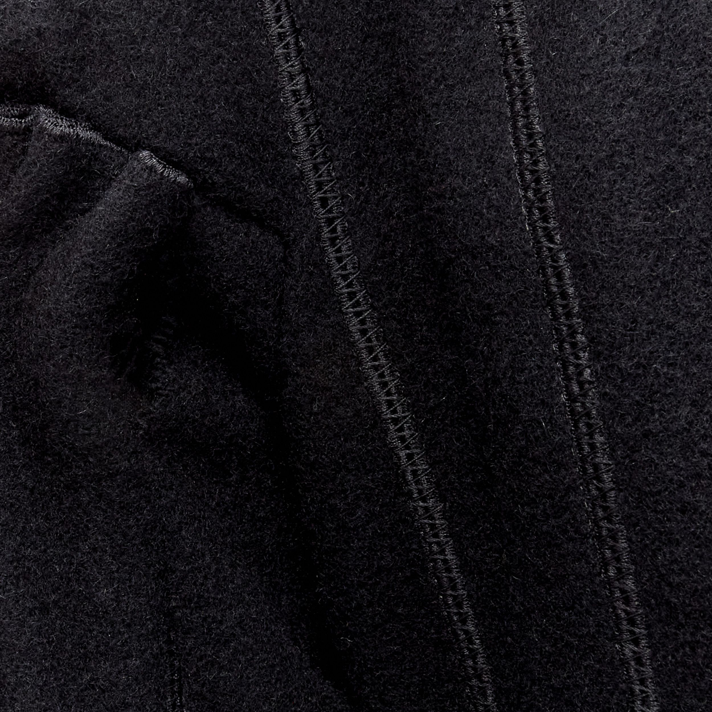 Louis Vuitton LOUIS VUITTON 2007 Runway black wool pleated Victorian coat dress FR34 XS Size XS / US 0-2 / IT 36-38 - 9 Thumbnail