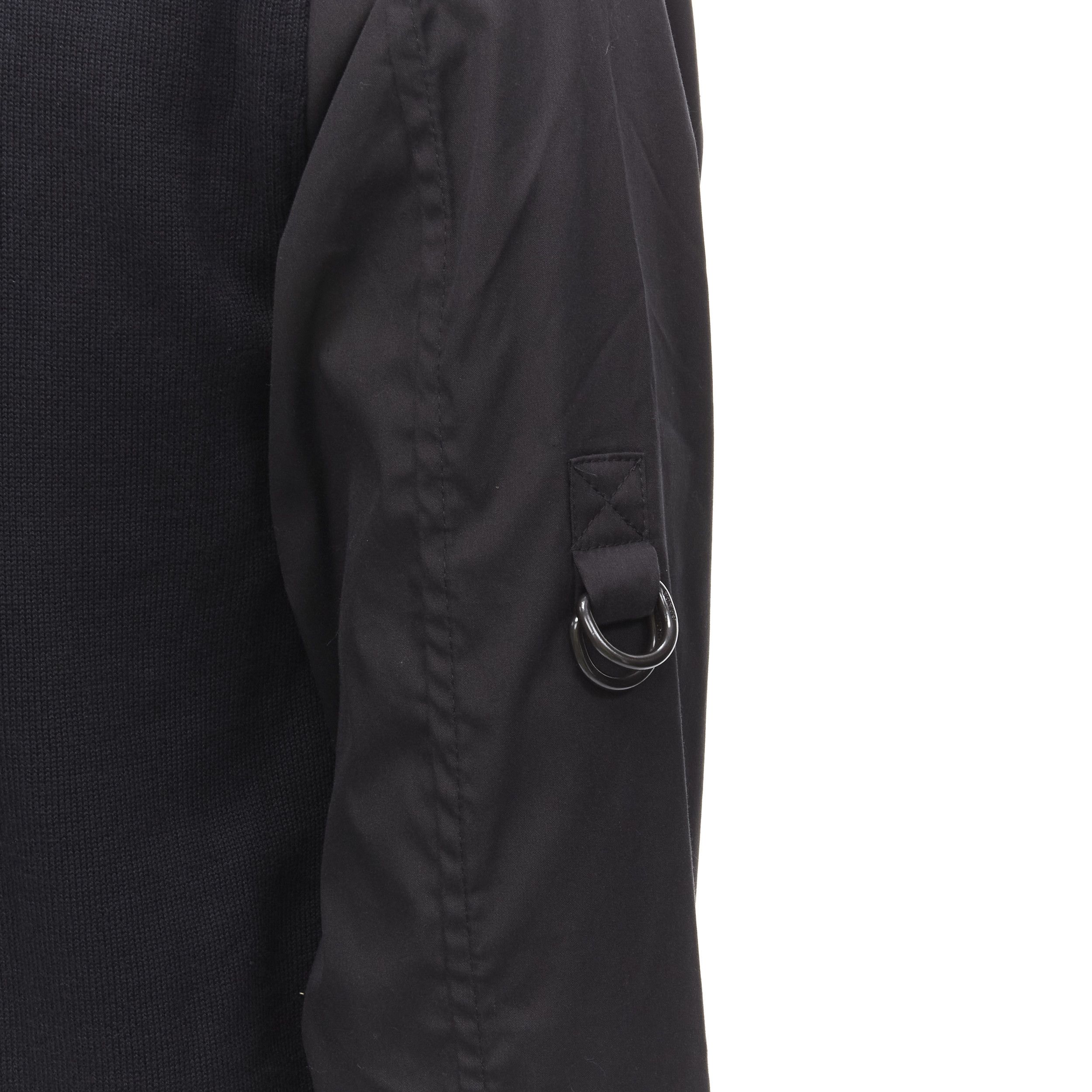 Prada PRADA LINEA ROSSA black cotton utility pocket zip up jacket IT50 L Size US L / EU 52-54 / 3 - 9 Thumbnail