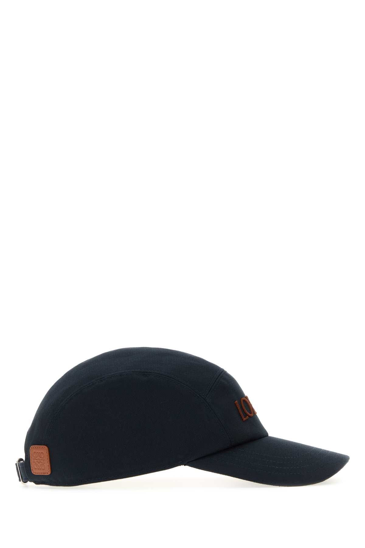 Loewe Dark Blue Canvas Camp Baseball Cap Size ONE SIZE - 2 Thumbnail
