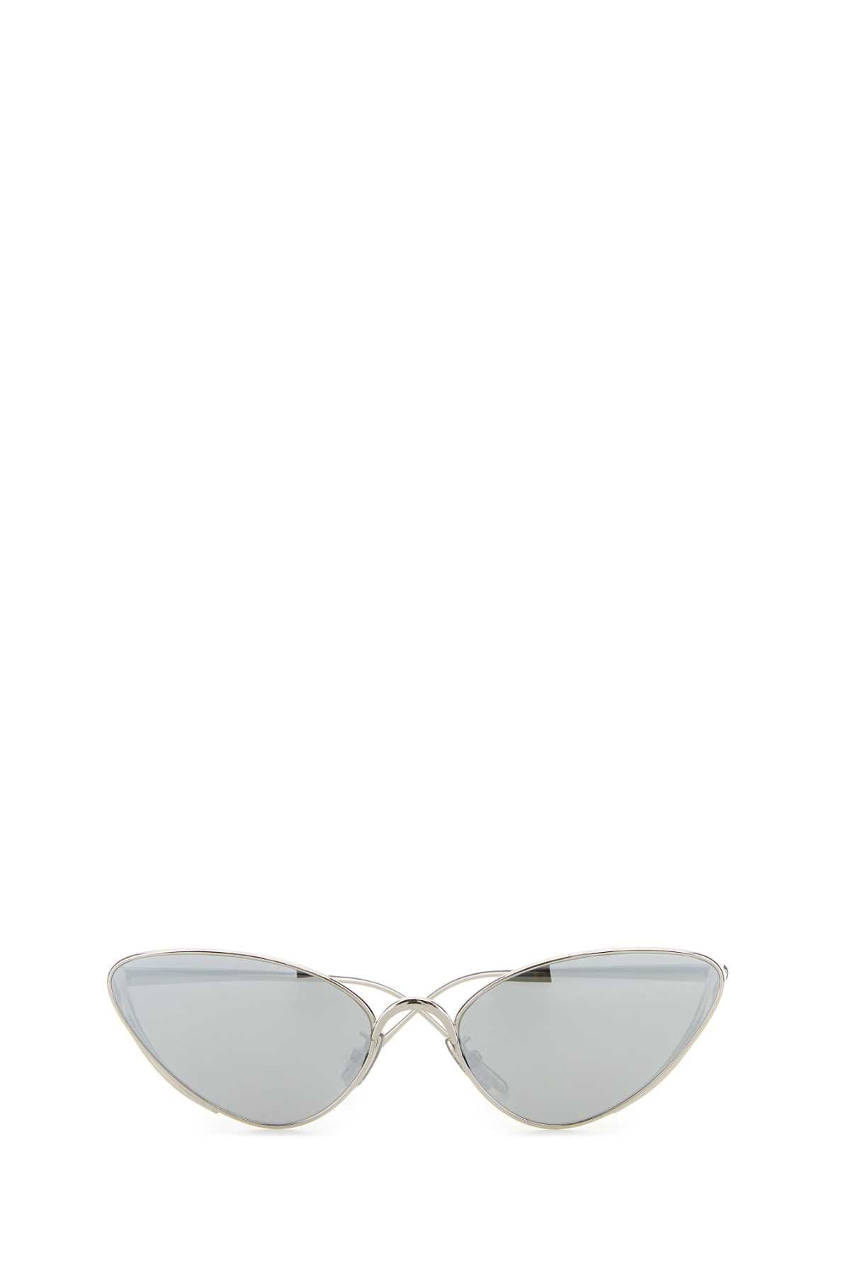 Loewe Silver Metal Sunglasses Size ONE SIZE - 2 Thumbnail