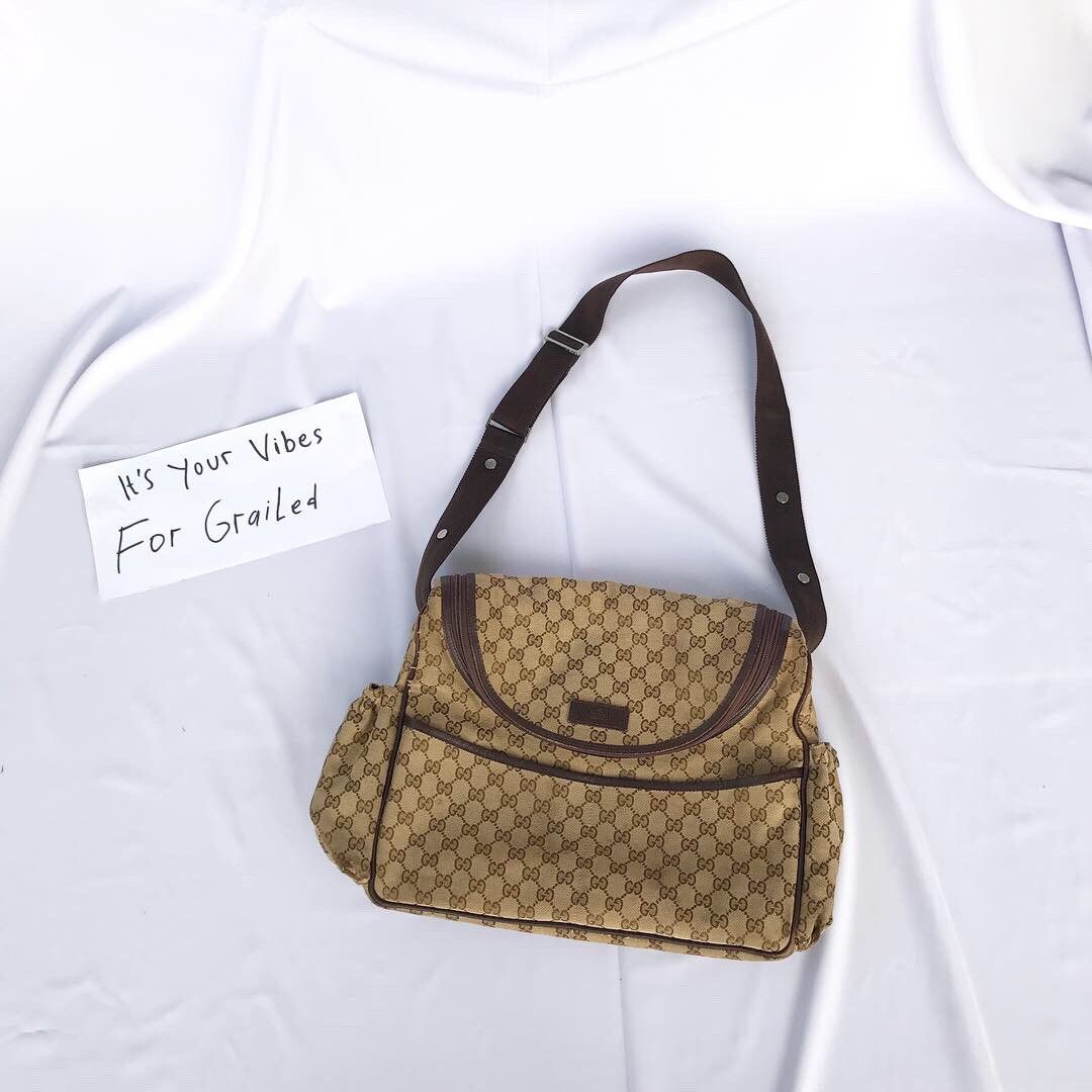 Gucci Diaper Bag GG Canvas Beige/Brown