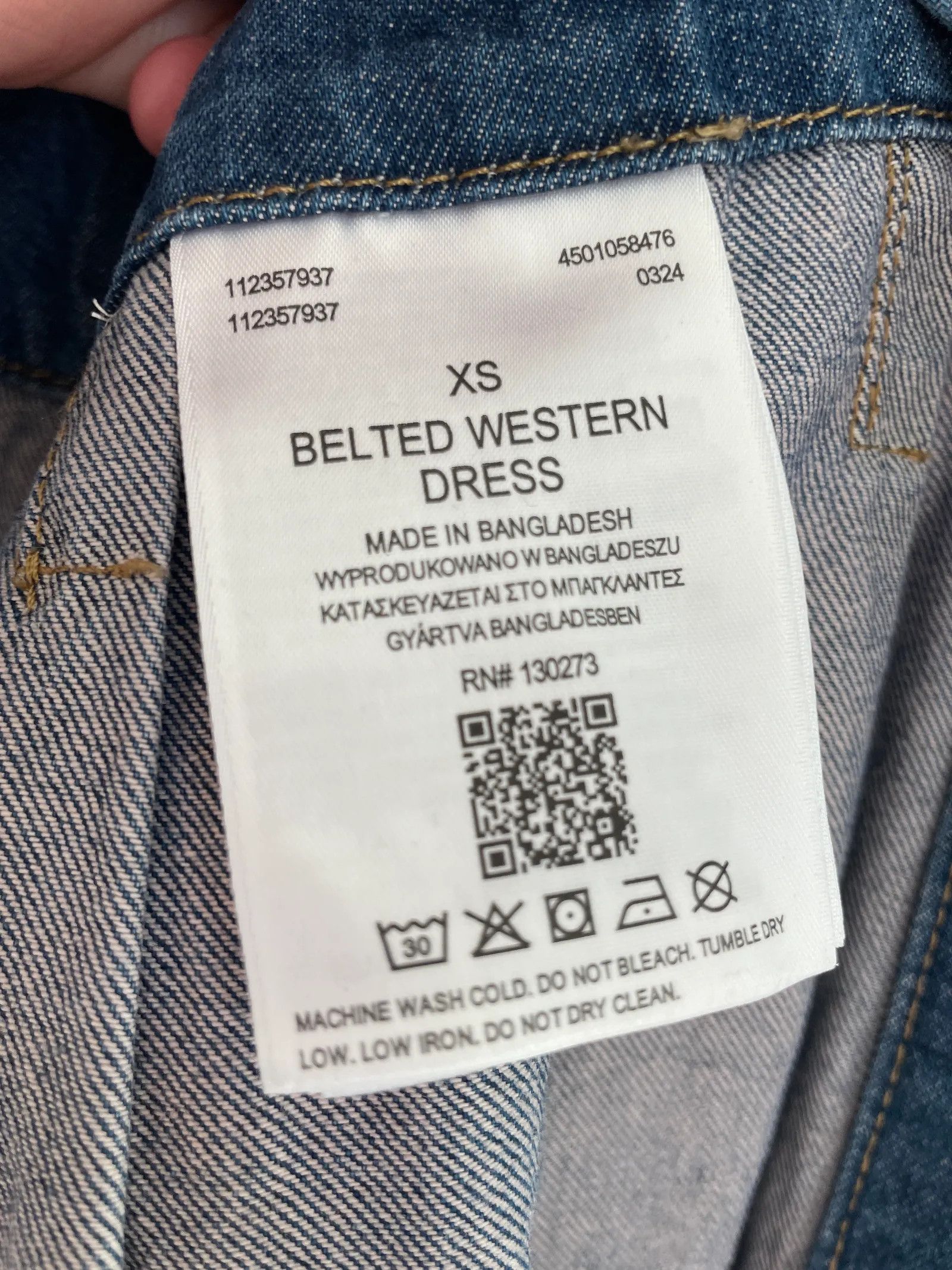 Lee Lee Belted western dress Dress Size XS / US 0-2 / IT 36-38 - 3 Thumbnail