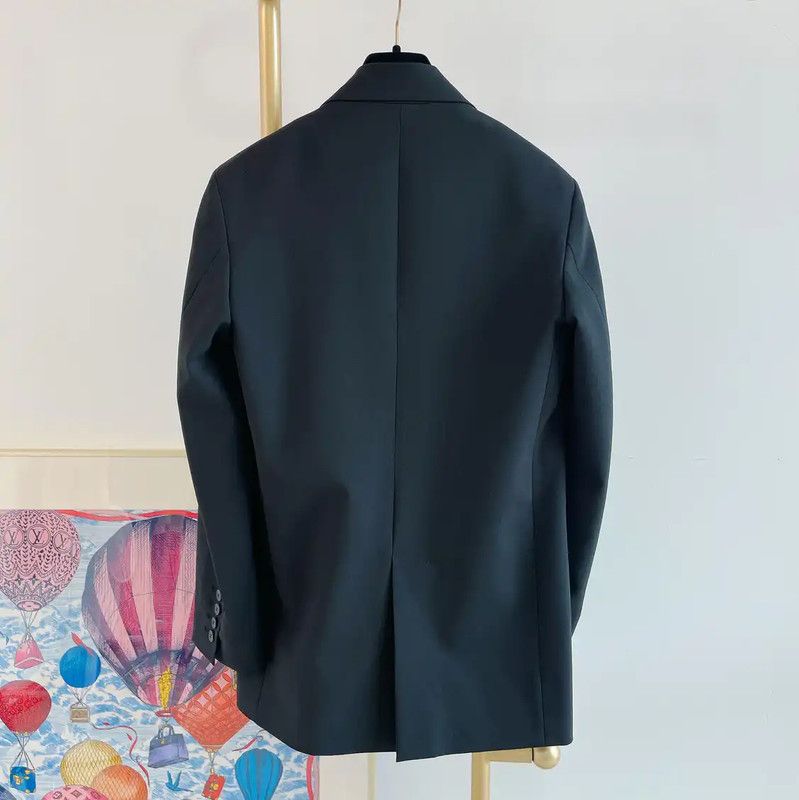 Valentino Valentino Spring Autumn Black Women's Jacket 0089 Size S / US 4 / IT 40 - 2 Thumbnail
