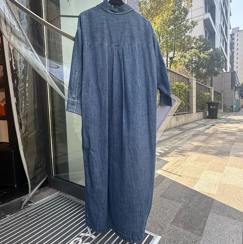Valentino Valentino Blue Denim Dress for Women 0089 Size L / US 10 / IT 46 - 2 Thumbnail