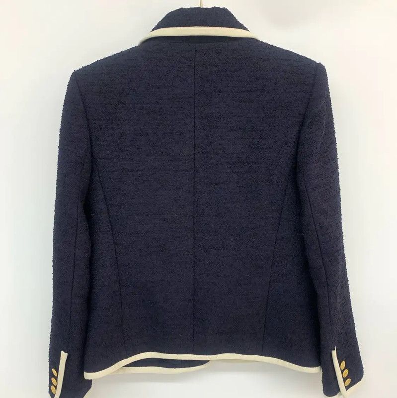 Valentino Valentino Black Cotton Women's Jacket 0089 Size ONE SIZE - 4 Thumbnail