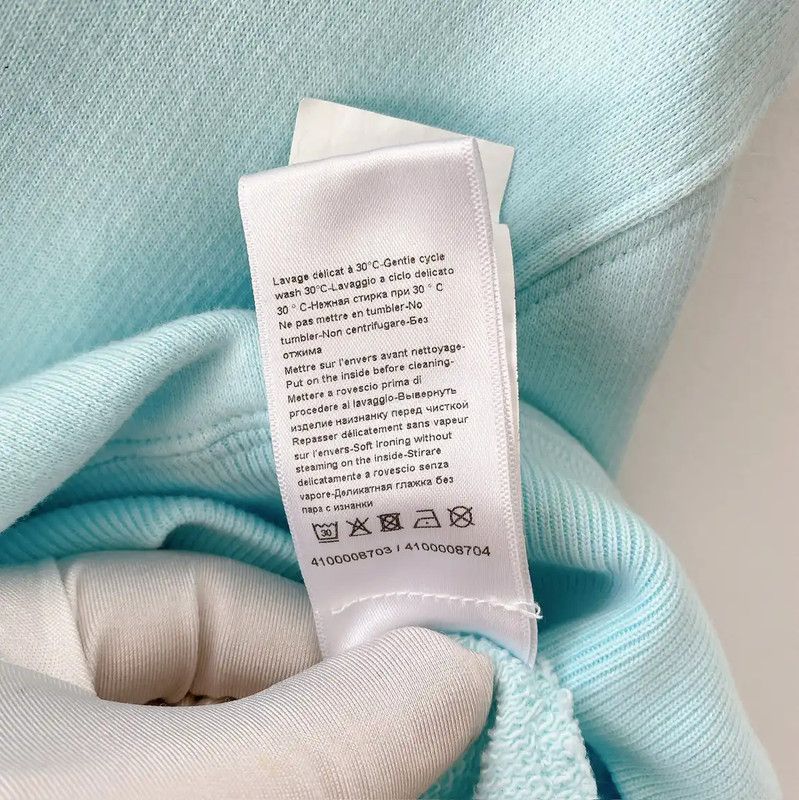 Lanvin LANVIN Spring Autumn Colorblock Cotton Hoodie 0089 Size M / US 6-8 / IT 42-44 - 9 Thumbnail