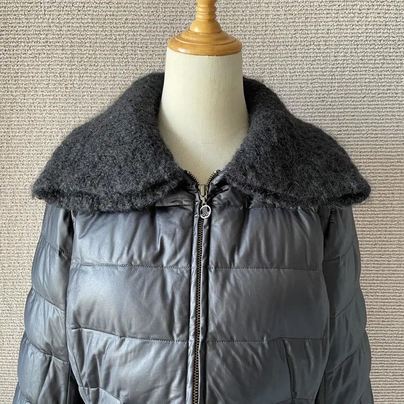 Lanvin Lanvin Women's Black Wool Puffer Jacket 0089 Size M / US 6-8 / IT 42-44 - 9 Thumbnail