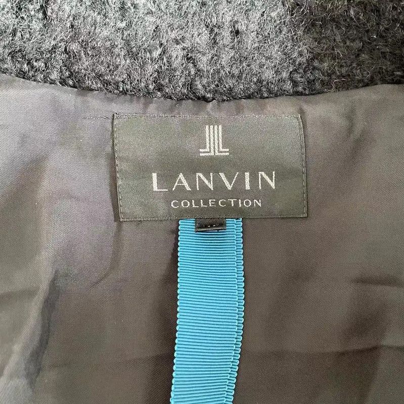 Lanvin Lanvin Women's Black Wool Puffer Jacket 0089 Size M / US 6-8 / IT 42-44 - 7 Thumbnail