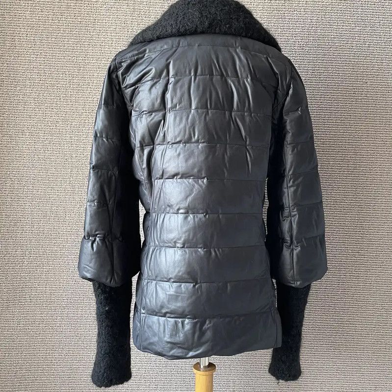 Lanvin Lanvin Women's Black Wool Puffer Jacket 0089 Size M / US 6-8 / IT 42-44 - 3 Thumbnail