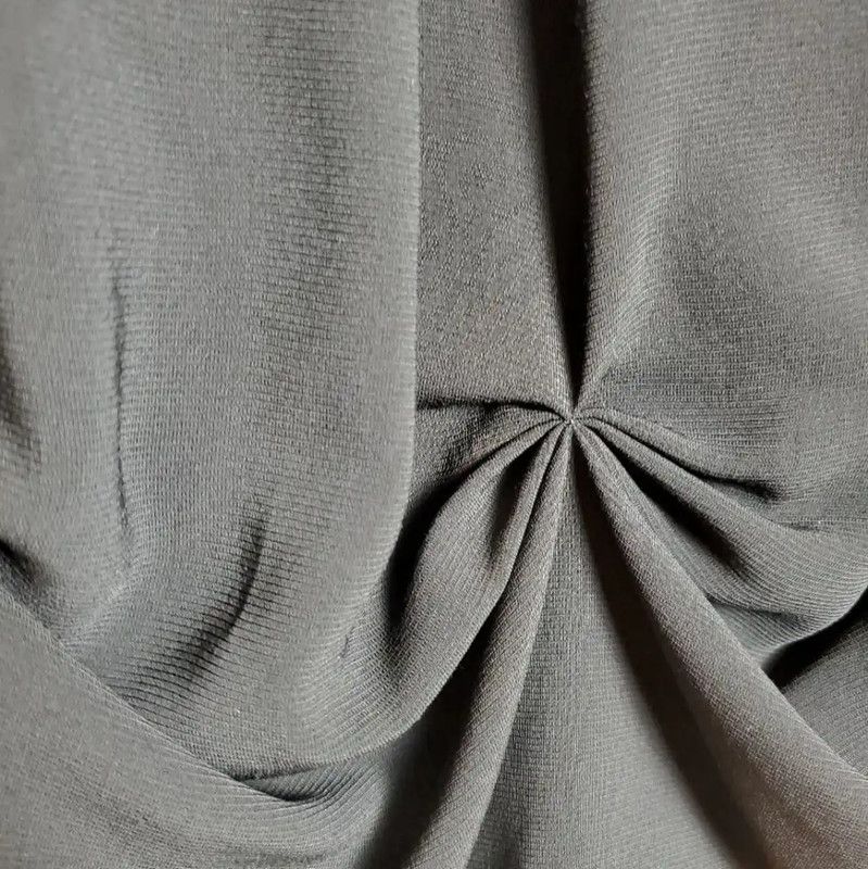 Lanvin Lanvin Black Polyester Women's Half Skirt 0089 Size 23" - 10 Thumbnail