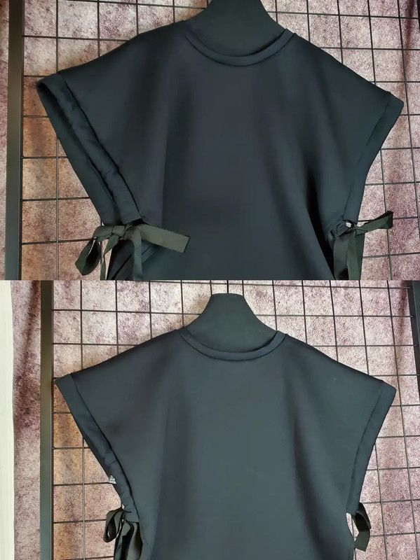 Lanvin Lanvin Black Polyester Hoodie for Women 0089 Size M / US 6-8 / IT 42-44 - 3 Thumbnail