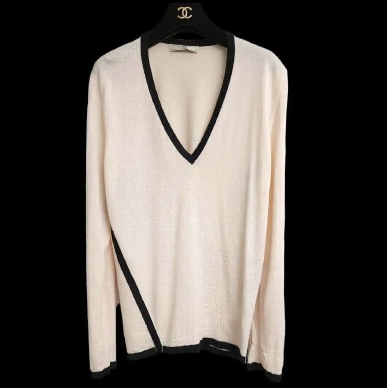 Lanvin Lanvin Women's Wool Blend Long Sleeve Pullover 0089 Size M / US 6-8 / IT 42-44 - 2 Thumbnail