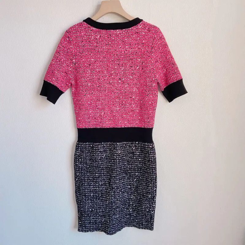 Lanvin Lanvin Color Block Sheath Dress 0089 Size M / US 6-8 / IT 42-44 - 2 Thumbnail
