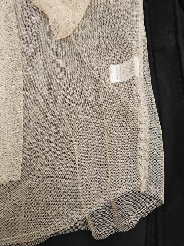 Lanvin Lanvin Short Sleeve Champagne Blouse for Women 0089 Size L / US 10 / IT 46 - 6 Thumbnail