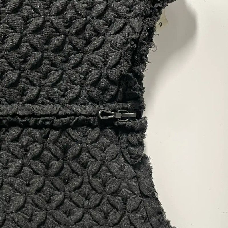 Lanvin Lanvin Black Cotton Dress for Women 0089 Size XS / US 0-2 / IT 36-38 - 7 Thumbnail