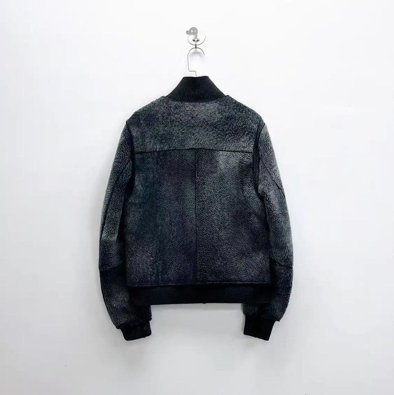 Lanvin Lanvin Winter Black Gray Fur Women's Jacket 0089 Size S / US 4 / IT 40 - 2 Thumbnail