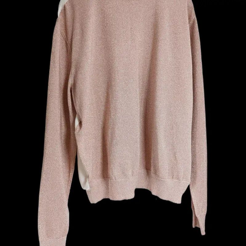 Lanvin Lanvin Silk Printed Long Sleeve Top 0089 Size L / US 10 / IT 46 - 3 Thumbnail