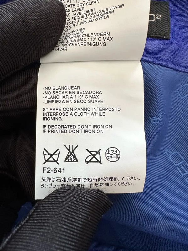 Dsquared2 DSQUARED2 Blue Polyester Flared Skirt 0089 Size 28" / US 6 / IT 42 - 6 Thumbnail