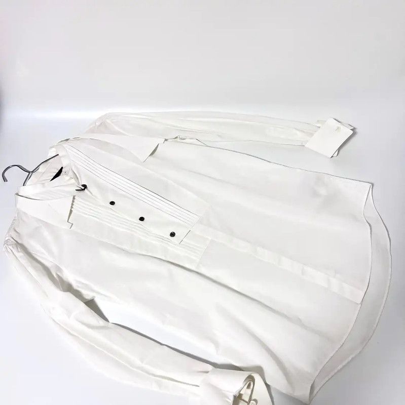 Dsquared2 DSQUARED2 Women's Long Sleeve White Shirt 0089 Size XL / US 12-14 / IT 48-50 - 7 Thumbnail