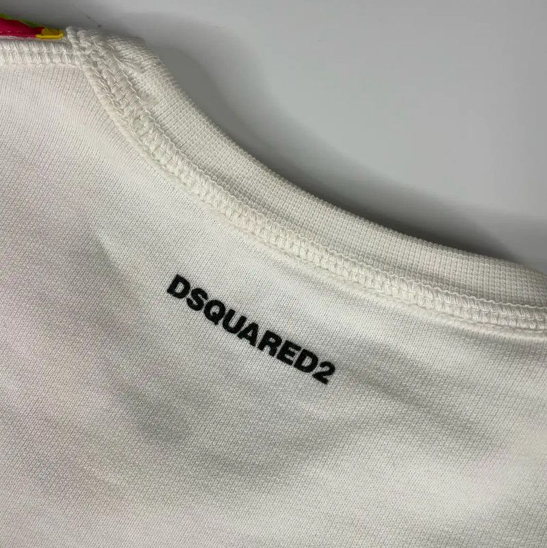 Dsquared2 DSQUARED2 Multicolored Cotton Women's T-shirt 0089 Size XS / US 0-2 / IT 36-38 - 3 Thumbnail