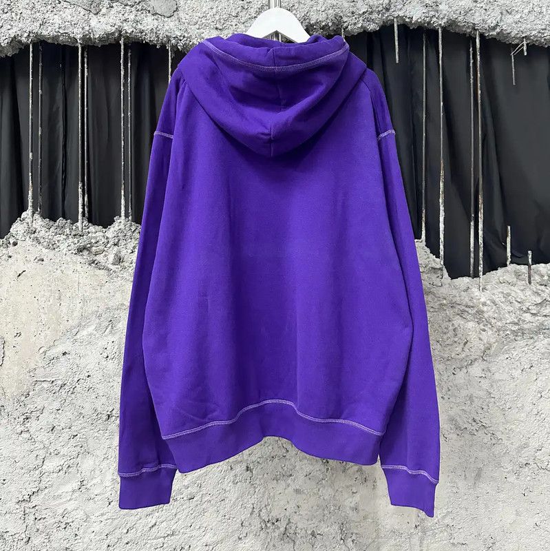 Dsquared2 DSQUARED2 Purple Cotton Long Sleeve Hoodie 0089 Size XL / US 12-14 / IT 48-50 - 2 Thumbnail