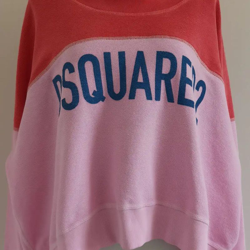 Dsquared2 DSQUARED2 Pink Women's Sweatshirt 0089 Size S / US 4 / IT 40 - 5 Thumbnail