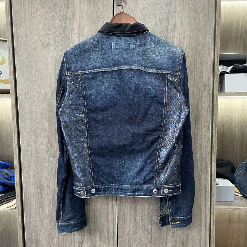 Dsquared2 DSQUARED2 Blue Leather Women's Jacket 0089 Size S / US 4 / IT 40 - 2 Thumbnail