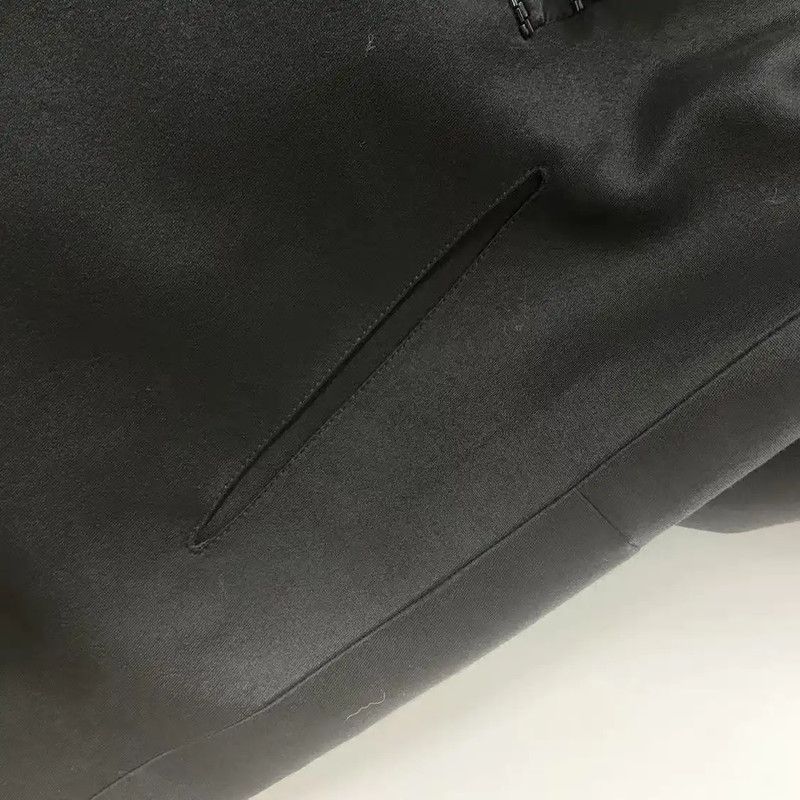 Dsquared2 DSQUARED2 Black Wool Women's Coat 0089 Size L / US 10 / IT 46 - 6 Thumbnail