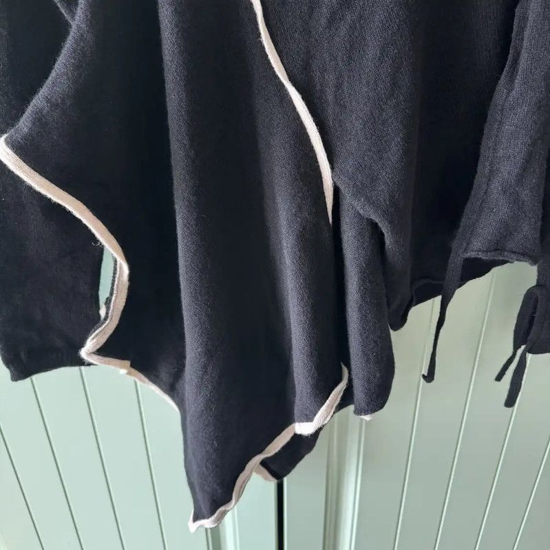 Yohji Yamamoto Yohji Yamamoto Black Wool Pullover Sweater 0089 Size M / US 6-8 / IT 42-44 - 10 Thumbnail