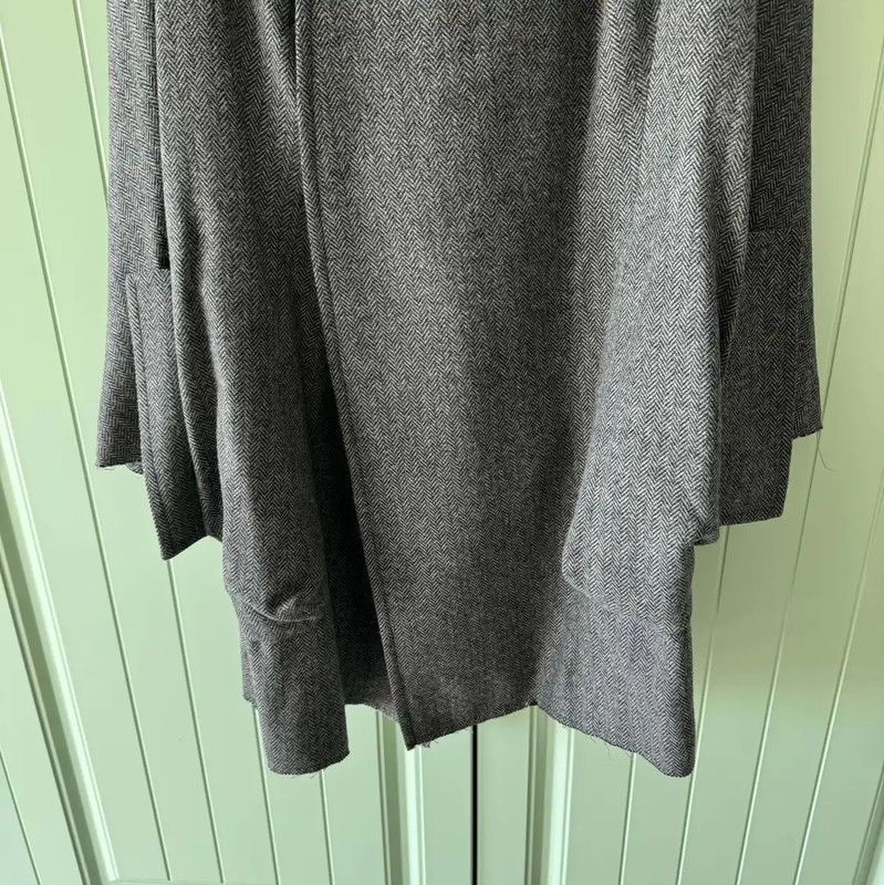 Yohji Yamamoto Yohji Yamamoto Gray Wool Women's Coat 0089 Size M / US 6-8 / IT 42-44 - 10 Thumbnail