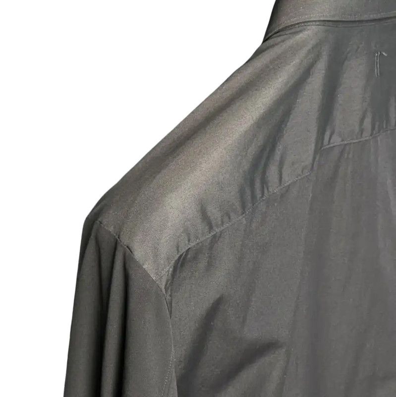 Neil Barrett NeIL BarreTT Black Cotton Long Sleeve Shirt 0089 Size M / US 6-8 / IT 42-44 - 3 Thumbnail