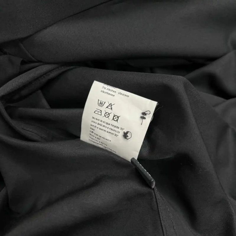 Neil Barrett NeIL BarreTT Black Cotton Long Sleeve Shirt 0089 Size M / US 6-8 / IT 42-44 - 4 Thumbnail