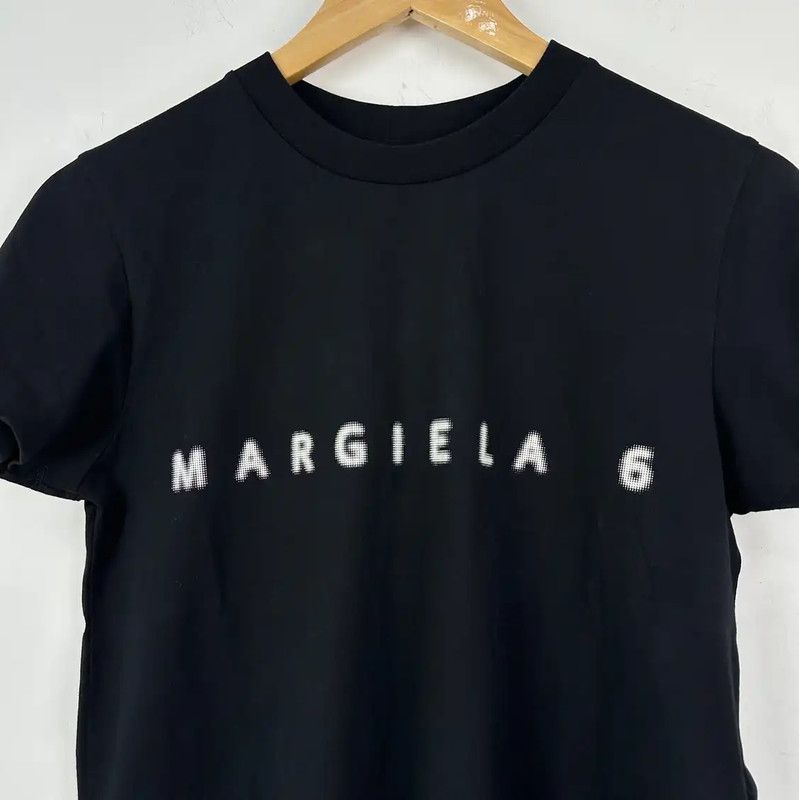Maison Margiela Maison Margiela Black Cotton T-shirt for Women 0089 Size XS / US 0-2 / IT 36-38 - 4 Thumbnail