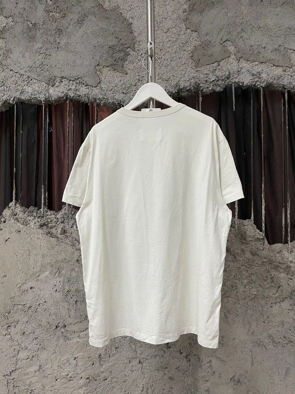 Maison Margiela Maison Margiela White Cotton Short Sleeve T-shirt 0089 Size S / US 4 / IT 40 - 2 Thumbnail