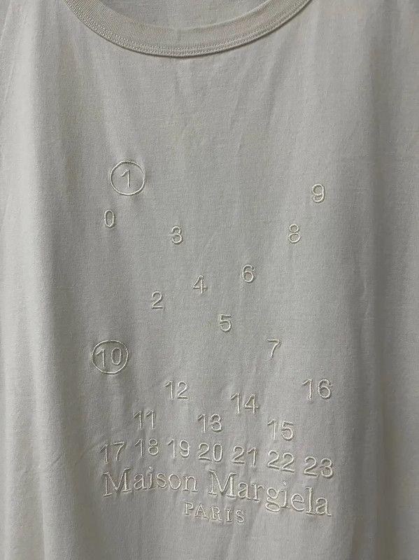 Maison Margiela Maison Margiela White Cotton Short Sleeve T-shirt 0089 Size S / US 4 / IT 40 - 5 Thumbnail