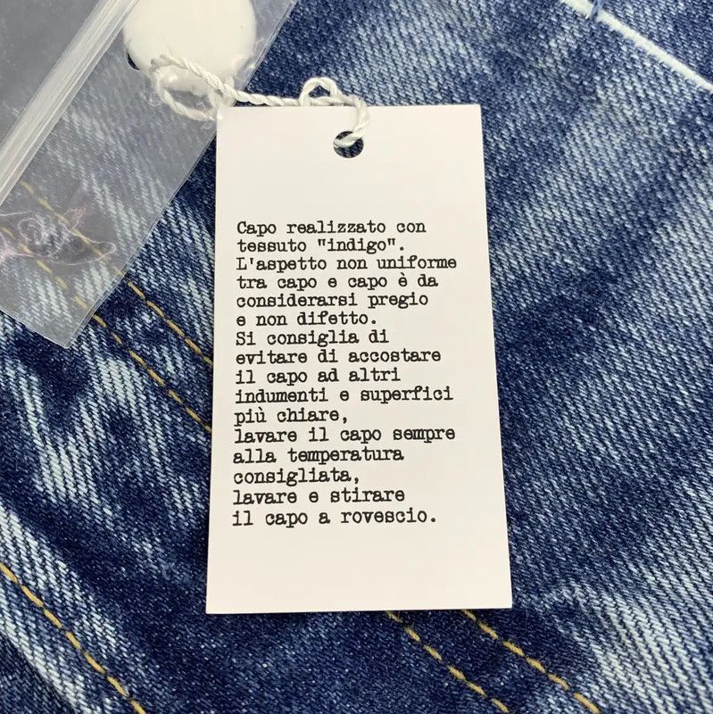 Maison Margiela Maison Margiela Blue Women's Denim Pants 0089 Size 27" / US 4 / IT 40 - 8 Thumbnail