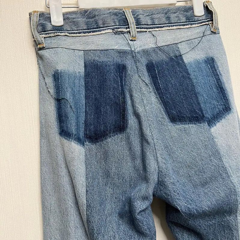Maison Margiela Maison Margiela Blue Cotton Women's Jeans 0089 Size 27" / US 4 / IT 40 - 3 Thumbnail