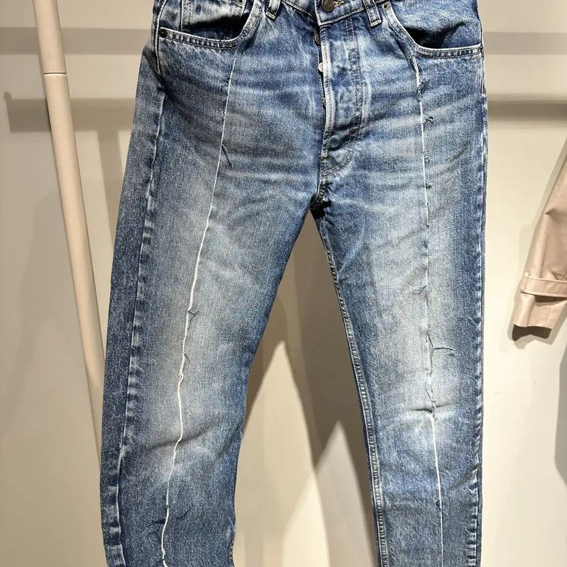 Maison Margiela Maison Margiela Light Blue Cotton Ladies Jeans 0089 Size 28" / US 6 / IT 42 - 7 Thumbnail