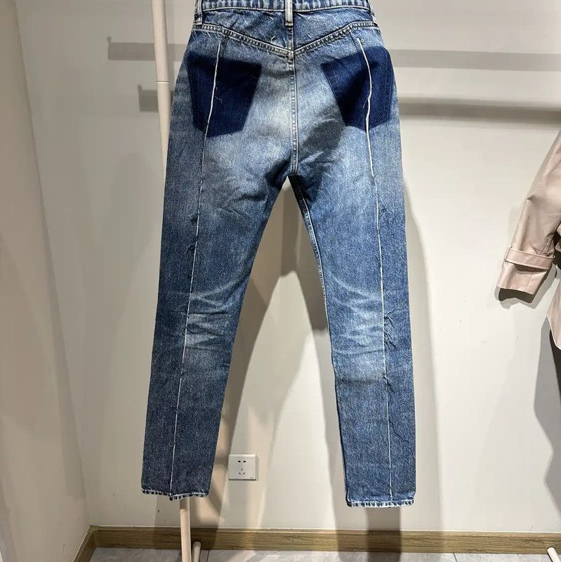 Maison Margiela Maison Margiela Light Blue Cotton Ladies Jeans 0089 Size 28" / US 6 / IT 42 - 2 Thumbnail