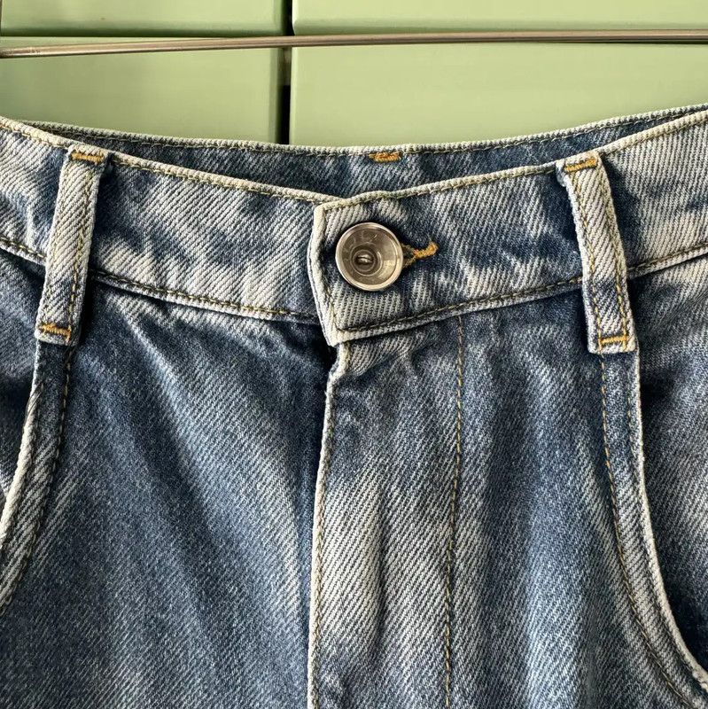 Maison Margiela Maison Margiela Blue Denim Women's Jeans 0089 Size 29" - 9 Thumbnail