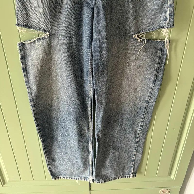 Maison Margiela Maison Margiela Blue Denim Women's Jeans 0089 Size 29" - 7 Thumbnail