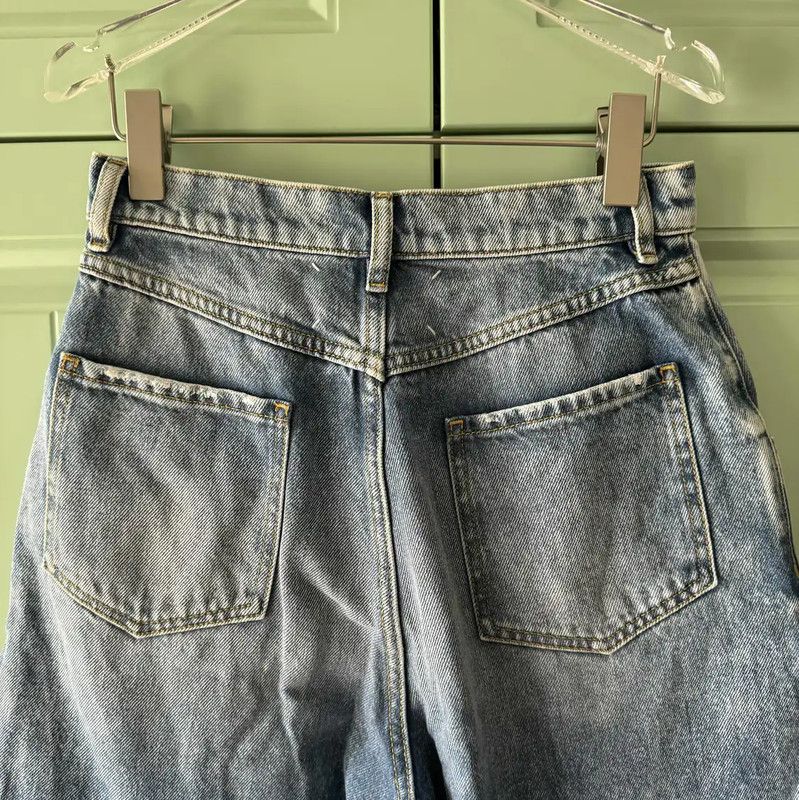 Maison Margiela Maison Margiela Blue Denim Women's Jeans 0089 Size 29" - 8 Thumbnail
