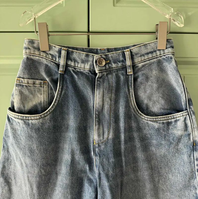 Maison Margiela Maison Margiela Blue Denim Women's Jeans 0089 Size 29" - 6 Thumbnail
