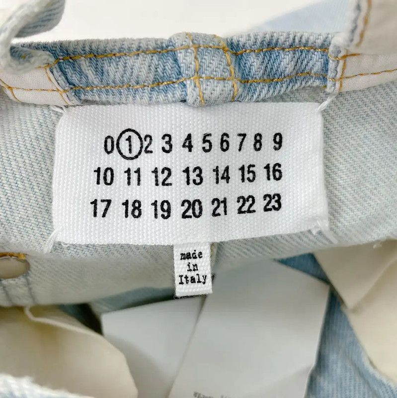 Maison Margiela Maison Margiela Light Blue Casual Trousers for Women 0089 Size 26" / US 2 / IT 38 - 6 Thumbnail